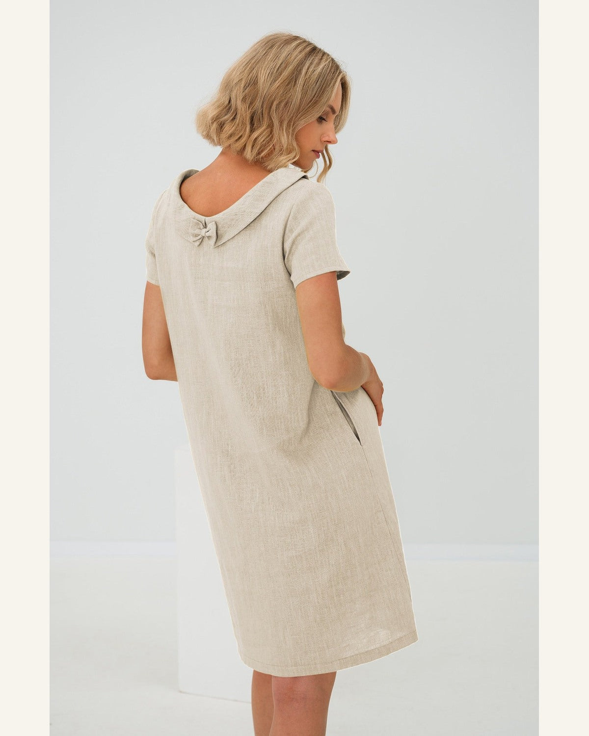 Einfaches kurzes Sommerkleid - Produktbild 2